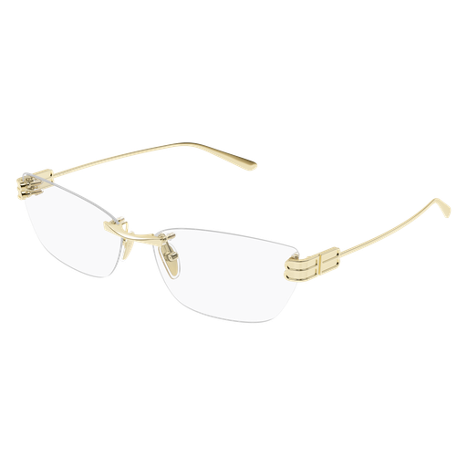 Montura de gafas Balenciaga Mujer BB0490O004-GOLD-GOLD-TRANSPARENT62 - BB0490O004-GOLD-GOLD-TRANSPARENT62